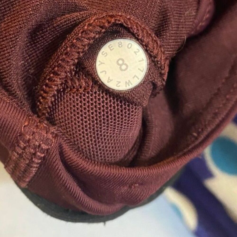 Lululemon Double Tap II Mesh Strappy Sports Bra Adobe W2AJYS 8 - Picture 3 of 4